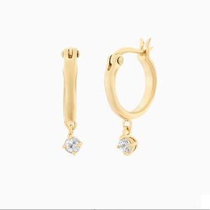 Mejuri Sapphire Hoop